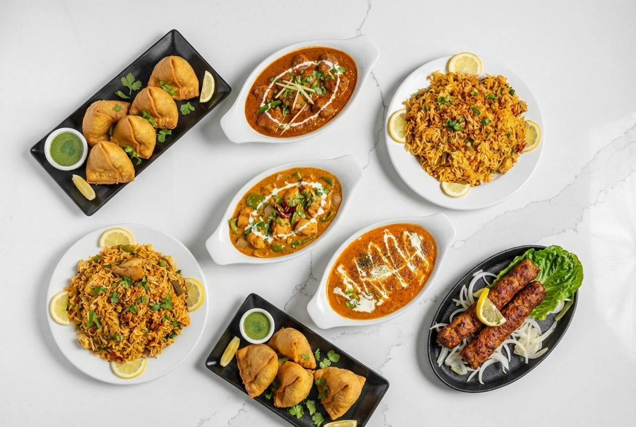 Authentic Indian and Pakistani dishes at Twist of TAJ - Biryani, Karahi, Tandoori BBQ - Calgary NW